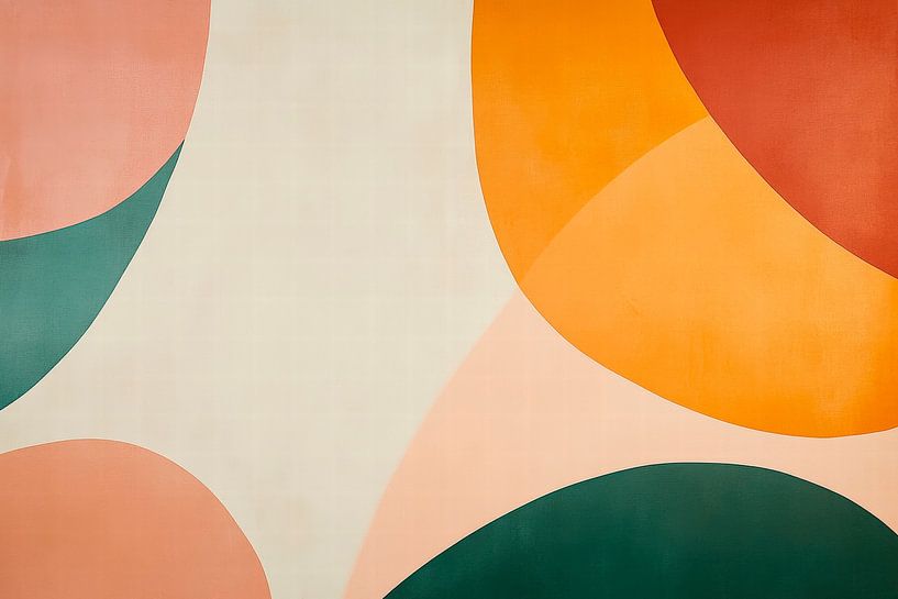 Abstrakte Farbflächen – Modernes Design von Poster Art Shop