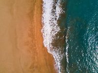 Vulkanischer Strand