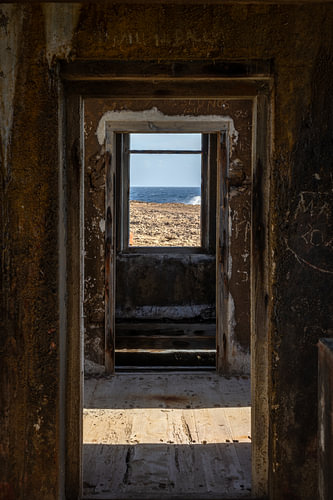 A view of the Caribbean Sea – deserted Bonaire
