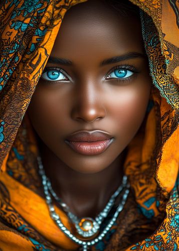 The Soul of Turquoise in Ochre by Bianca ter Riet