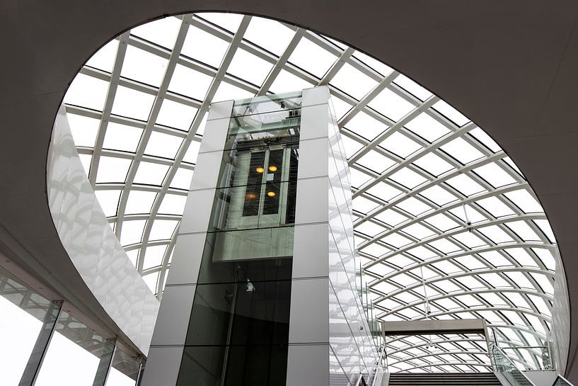 Entrée Station de métro Gare centrale de La Haye par Marianne van der Zee