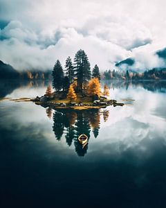 Insel auf dem See