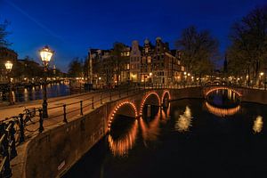 Brücke über die Keizersgracht Amsterdam