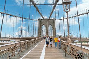 Le pont de Brooklyn à New York sur Ivo de Rooij