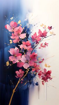 Peinture de bouquets de fleurs sur Preet Lambon