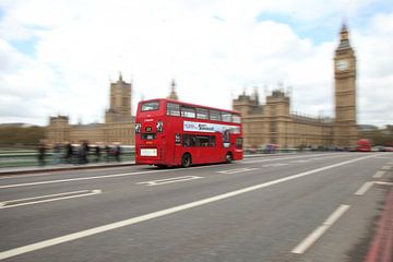 Londen Bus van Joost Hinderdael