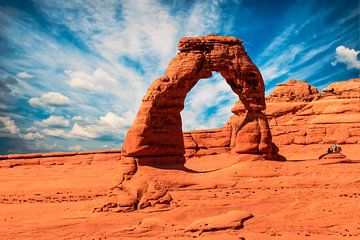 Arches National Park, Utah USA. Delicate Arch
