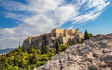 Het Acropolis in Athene. van Floyd Angenent