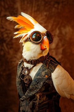 Steampunk Parkiet van Harry Hadders