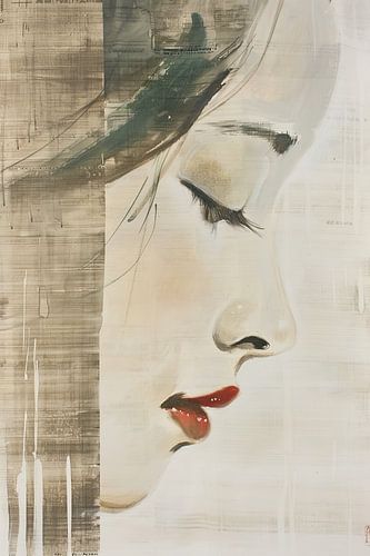 Vrouwenportret | Serenity in Shades of Grace