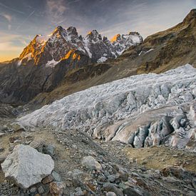 Mont Pelvoux - Massif des Ecrins van Fabien DESBOIS