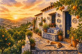 The Orange Courtyard - An Andalusian Escape