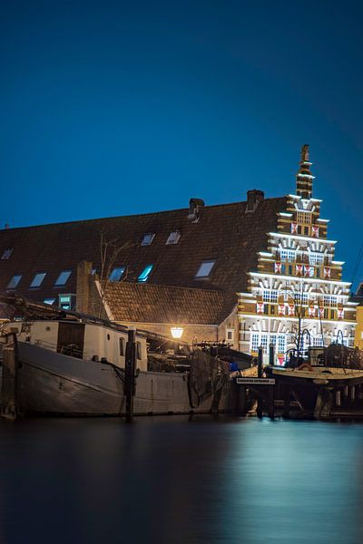Gracht in Leiden par Sander van Driel