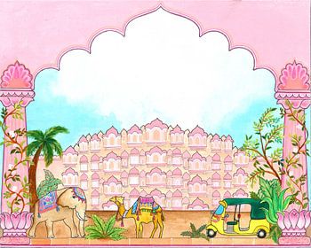 Jaipur, Indien – die rosa Stadt