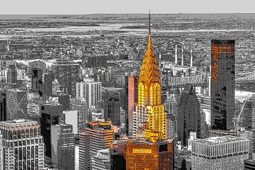 Chrysler Building New York von Rene Ladenius Digital Art