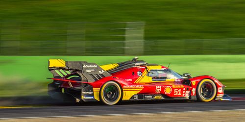 Ferrari 499P Hypercar op Spa Francorchamps