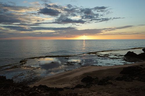 Zonsondergang in Jamaica