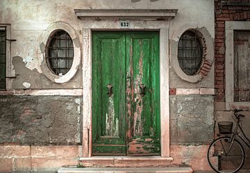Green Door van Olivier Photography