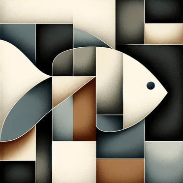 Abstract Fish II van Art Studio RNLD