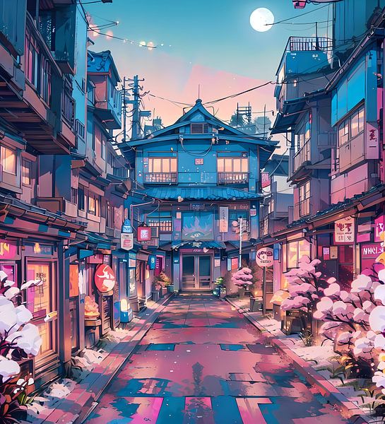 Rêve japonais pastel par AIS URIEF MAULANA