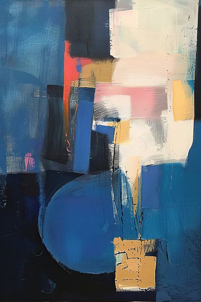 Modern Flower by Abstract Painting