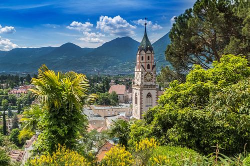 MERAN Pfarrkirche St. Nikolaus  von Melanie Viola