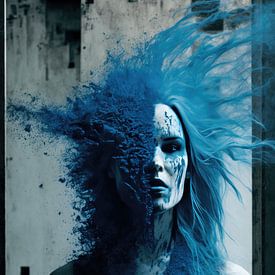 Blue Me (Blauwe ik) van Tim Kunst en Fotografie