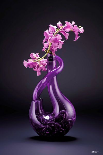 sculpture en verre par Gelissen Artworks