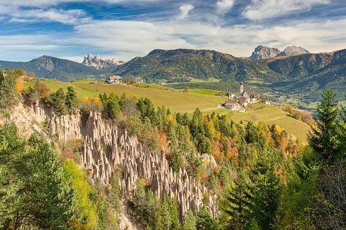 Erdpyramiden bei Bozen in Südtirol