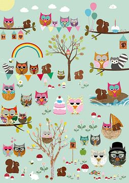 Owls Park by Green Nest