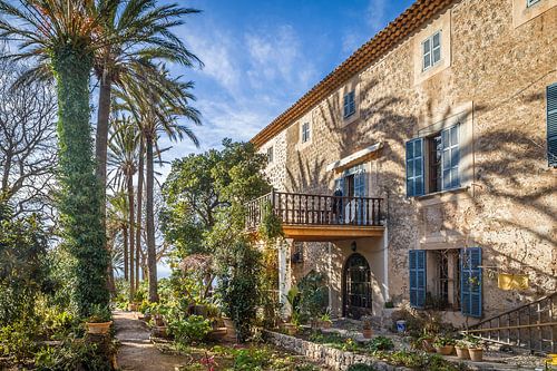 Jardin et maison de maître Son Marroig à Majorque sur Christian Müringer