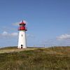 Leuchtturm im Ellenbogen bei List auf Sylt von Martin Flechsig