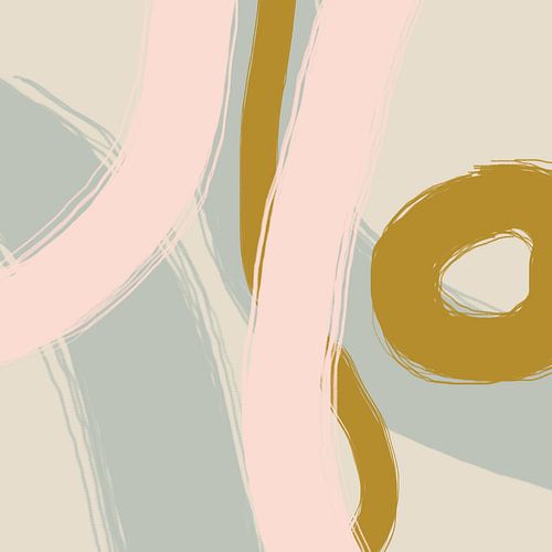 Art abstrait moderne - Lignes et formes 2.0