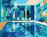By the pool by Vlindertuin Art thumbnail