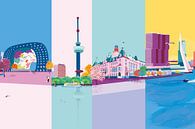 Cityscape Rotterdam by Suzanne Allewelt thumbnail