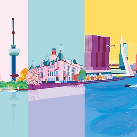 Cityscape Rotterdam by Suzanne Allewelt
