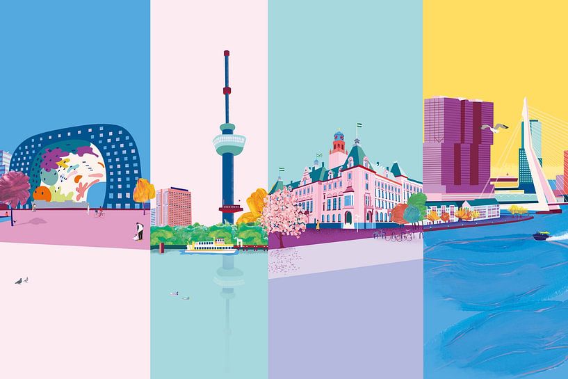 Cityscape Rotterdam by Suzanne Allewelt