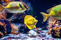 ''Colors of the Sea'' - Yellow sailfish