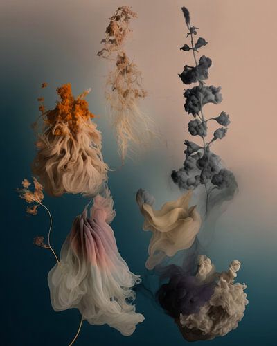 Explosion de fleurs en pastel