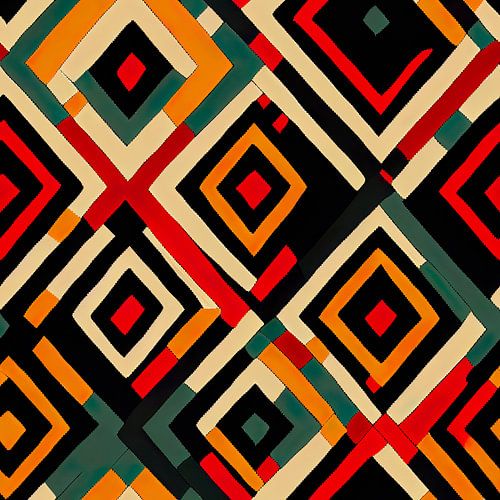 Abstract Navajo Aztec patroon #VII