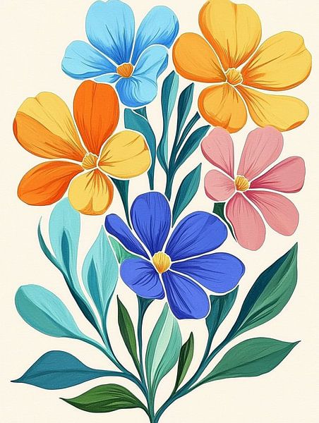 Flower Party - Celebrate Spring! by PixelPrestige