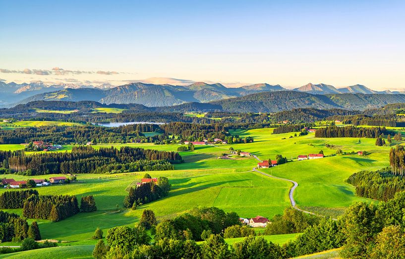 Picturesque Allgäu in summer by Andreas Föll