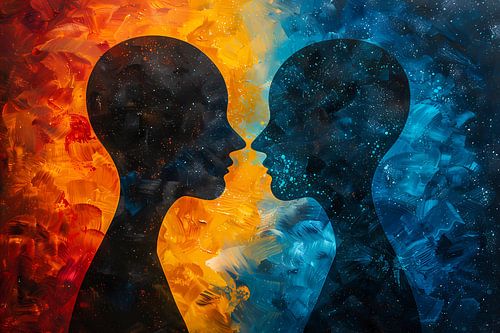 Kosmische Dialoog Tussen Aarde en Ruimte