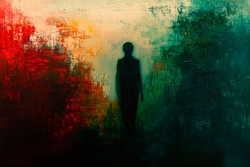 Hidden figure in the twilight by Poster Art Shop