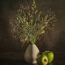 Stilleven met grassen van Miriam Meijer, en pleine campagne.....