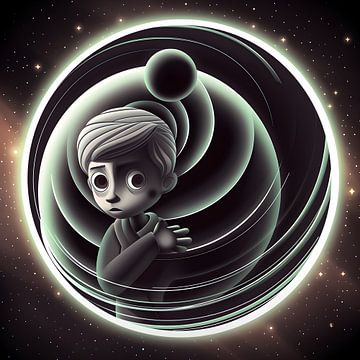 Kind der kosmischen Spirale von Vythryd Arts