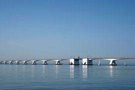 Die Zeelandbrug (Zeelandbrücke) in der Provinz Zeeland in den Niederlanden.