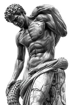 Laokoon: Der ewige Kampf in Stein von Sergej Gello