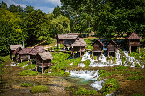 Pliva-watermolens – sprookjesachtig landschap bij Jajce