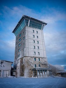 Das Brockenhotel auf dem Brockenplateau